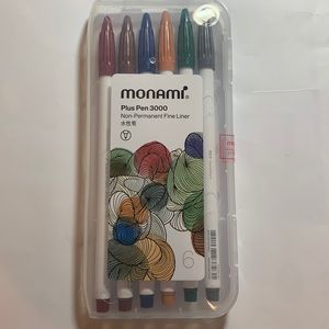 Monami plus pen 3000 fine liner